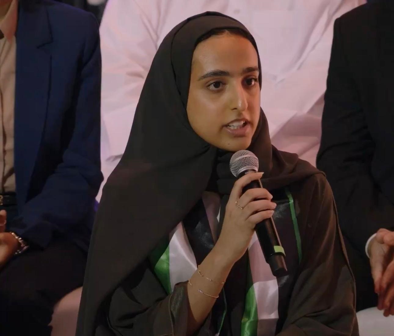 الطالبة موزة الهاجري : "كتّاب المستقبل" جعلني أمارس الكتابة بشكل جديّ وأطوّر مهاراتي